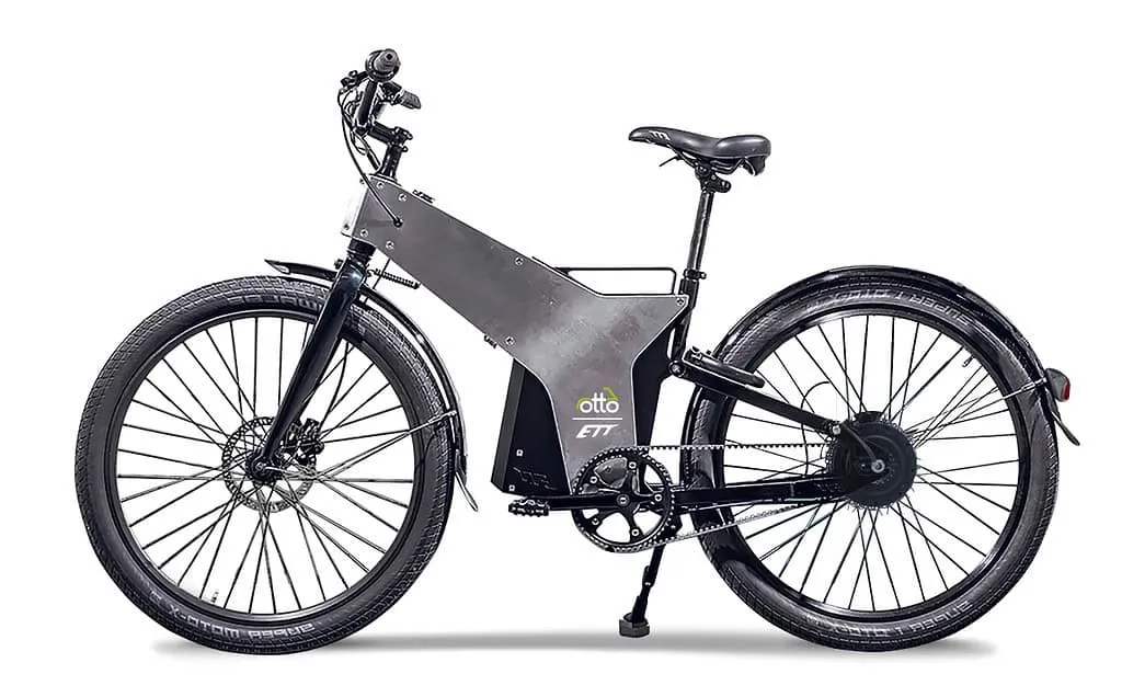 ETT Trayser 2.0 electric delivery bike, lateral view