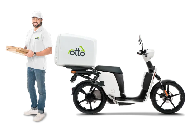 Otto delivery rider